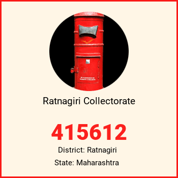 Ratnagiri Collectorate pin code, district Ratnagiri in Maharashtra