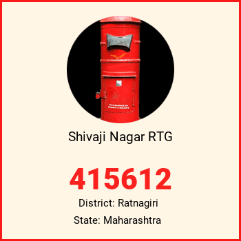 Shivaji Nagar RTG pin code, district Ratnagiri in Maharashtra
