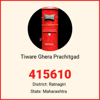 Tiware Ghera Prachitgad pin code, district Ratnagiri in Maharashtra