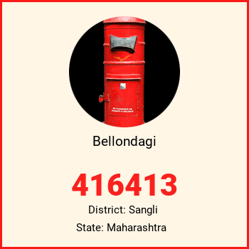 Bellondagi pin code, district Sangli in Maharashtra