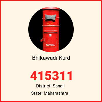 Bhikawadi Kurd pin code, district Sangli in Maharashtra
