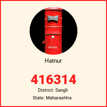 Hatnur pin code, district Sangli in Maharashtra