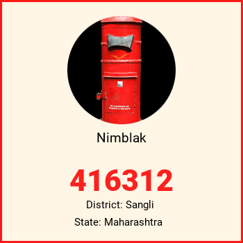 Nimblak pin code, district Sangli in Maharashtra