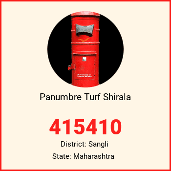 Panumbre Turf Shirala pin code, district Sangli in Maharashtra