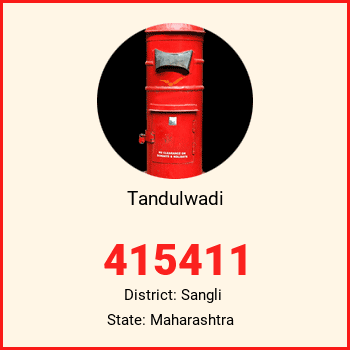 Tandulwadi pin code, district Sangli in Maharashtra