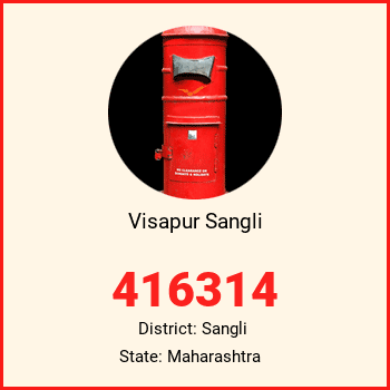 Visapur Sangli pin code, district Sangli in Maharashtra