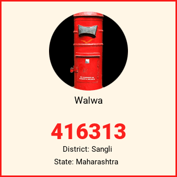 Walwa pin code, district Sangli in Maharashtra