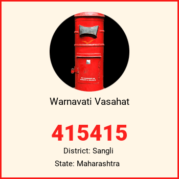 Warnavati Vasahat pin code, district Sangli in Maharashtra