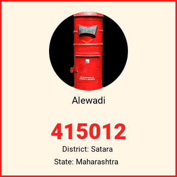 Alewadi pin code, district Satara in Maharashtra