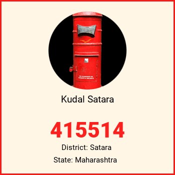Kudal Satara pin code, district Satara in Maharashtra