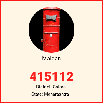 Maldan pin code, district Satara in Maharashtra