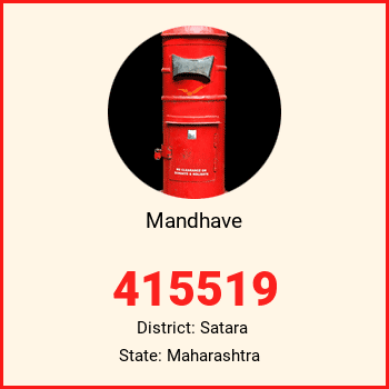 Mandhave pin code, district Satara in Maharashtra