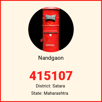 Nandgaon pin code, district Satara in Maharashtra