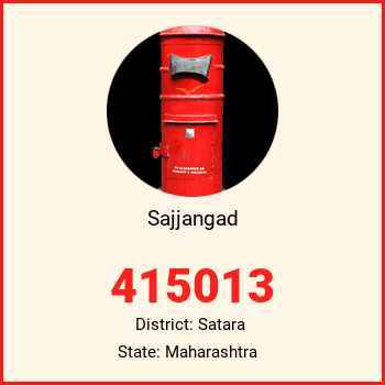 Sajjangad pin code, district Satara in Maharashtra