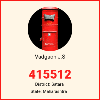 Vadgaon J.S pin code, district Satara in Maharashtra