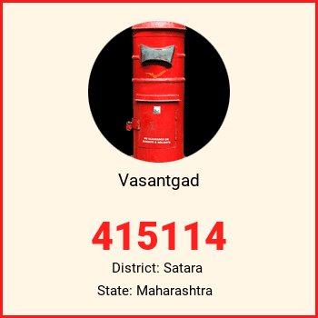 Vasantgad pin code, district Satara in Maharashtra