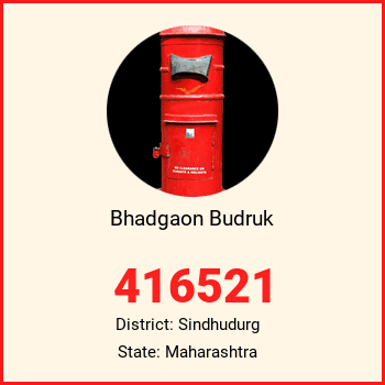 Bhadgaon Budruk pin code, district Sindhudurg in Maharashtra