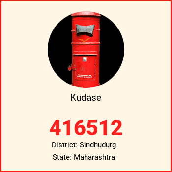 Kudase pin code, district Sindhudurg in Maharashtra