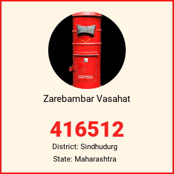 Zarebambar Vasahat pin code, district Sindhudurg in Maharashtra