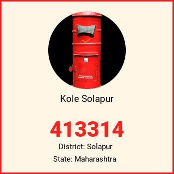 Kole Solapur pin code, district Solapur in Maharashtra