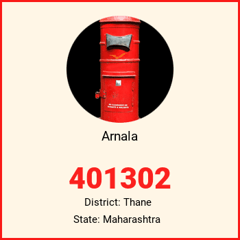 Arnala pin code, district Thane in Maharashtra