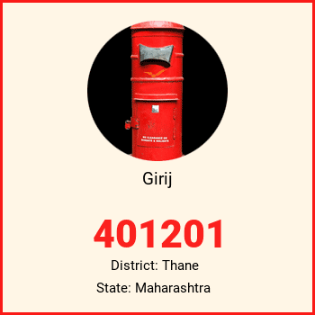 Girij pin code, district Thane in Maharashtra