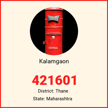 Kalamgaon pin code, district Thane in Maharashtra
