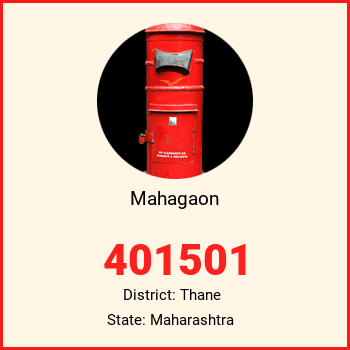 Mahagaon pin code, district Thane in Maharashtra