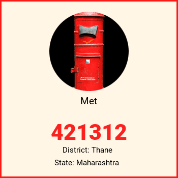 Met pin code, district Thane in Maharashtra