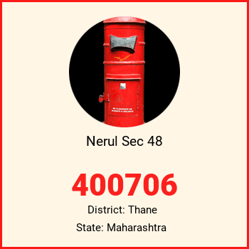 Nerul Sec 48 pin code, district Thane in Maharashtra