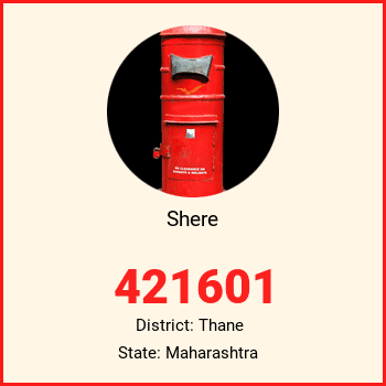 Shere pin code, district Thane in Maharashtra