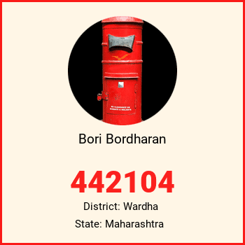 Bori Bordharan pin code, district Wardha in Maharashtra