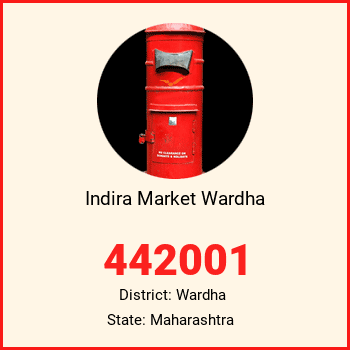 Indira Market Wardha pin code, district Wardha in Maharashtra