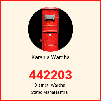 Karanja Wardha pin code, district Wardha in Maharashtra