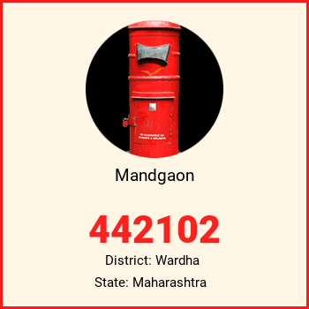 Mandgaon pin code, district Wardha in Maharashtra
