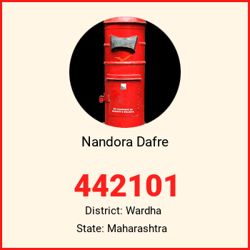 Nandora Dafre pin code, district Wardha in Maharashtra