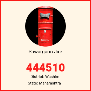 Sawargaon Jire pin code, district Washim in Maharashtra