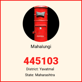 Mahalungi pin code, district Yavatmal in Maharashtra