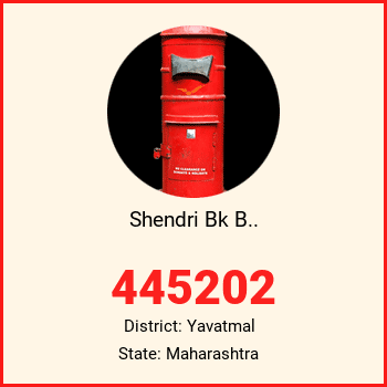 Shendri Bk B.. pin code, district Yavatmal in Maharashtra