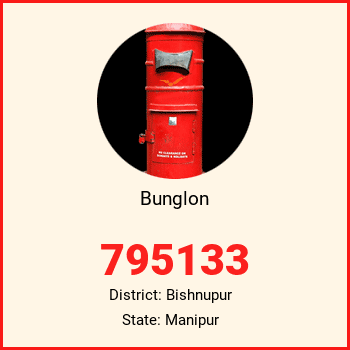 Bunglon pin code, district Bishnupur in Manipur