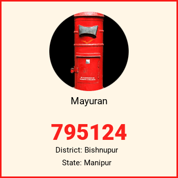 Mayuran pin code, district Bishnupur in Manipur