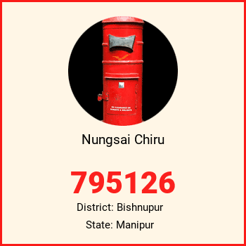 Nungsai Chiru pin code, district Bishnupur in Manipur