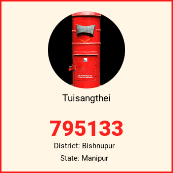 Tuisangthei pin code, district Bishnupur in Manipur