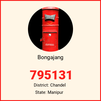 Bongajang pin code, district Chandel in Manipur