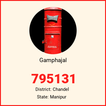 Gamphajal pin code, district Chandel in Manipur