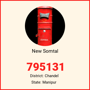 New Somtal pin code, district Chandel in Manipur
