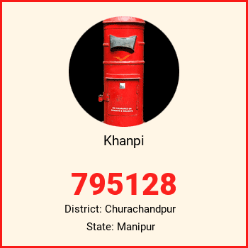 Khanpi pin code, district Churachandpur in Manipur
