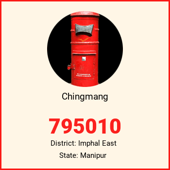 Chingmang pin code, district Imphal East in Manipur