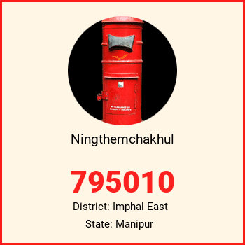 Ningthemchakhul pin code, district Imphal East in Manipur