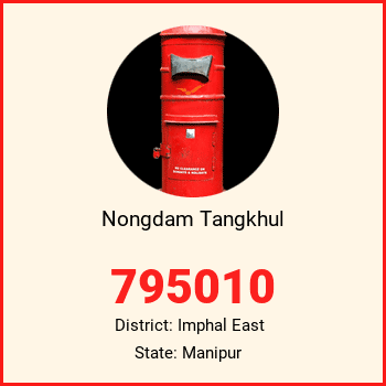 Nongdam Tangkhul pin code, district Imphal East in Manipur